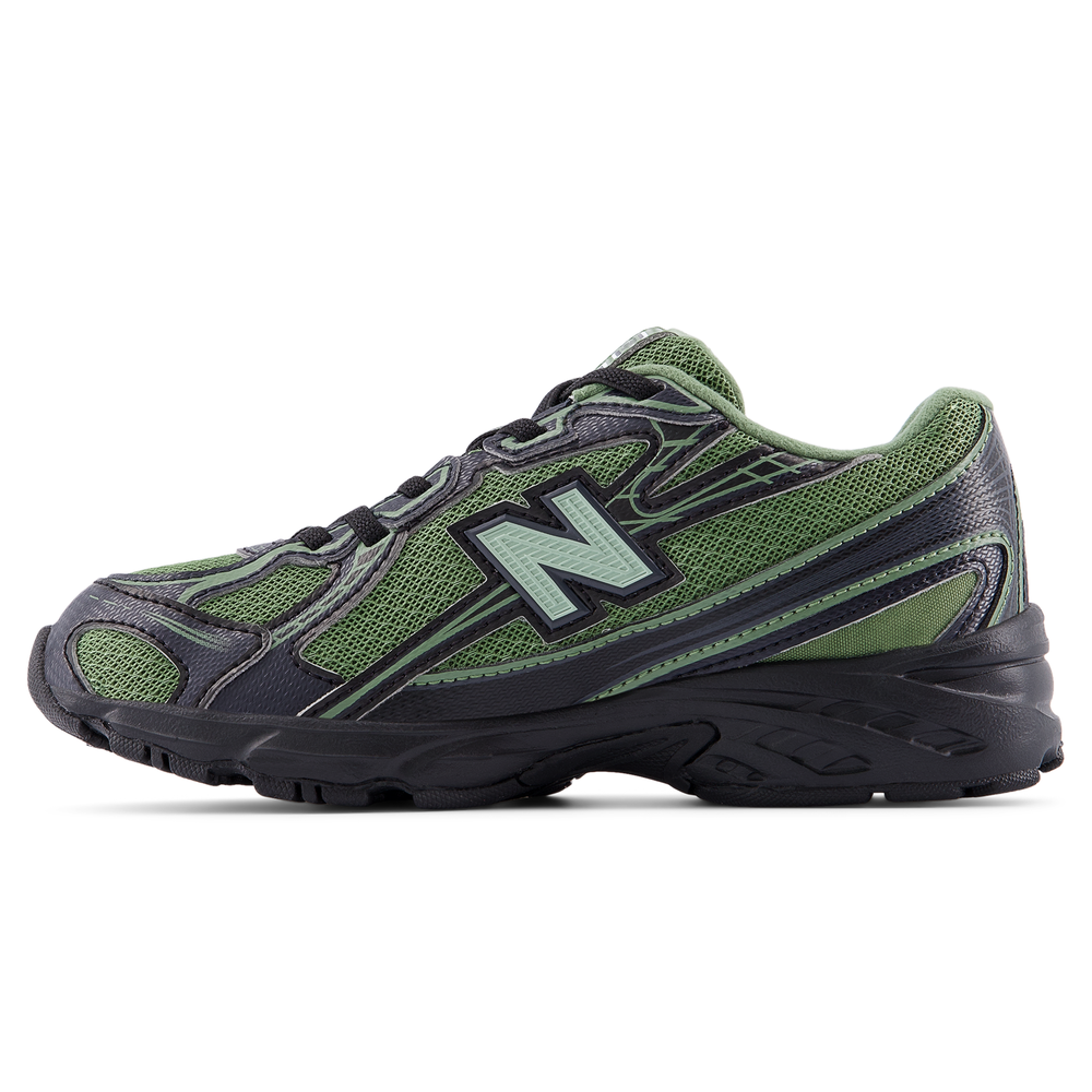 Detské topánky New Balance P7405DS – zelené