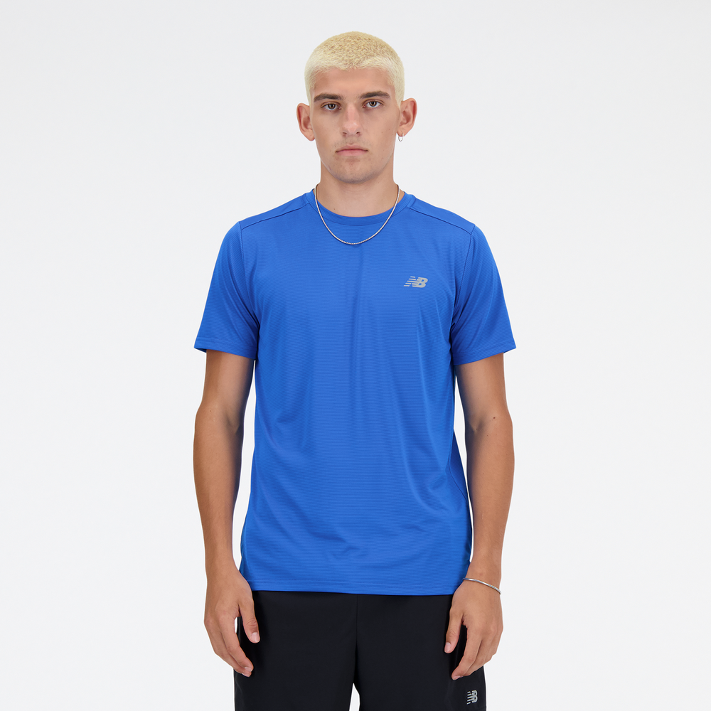 Pánske tričko New Balance MT41222BUL – modré