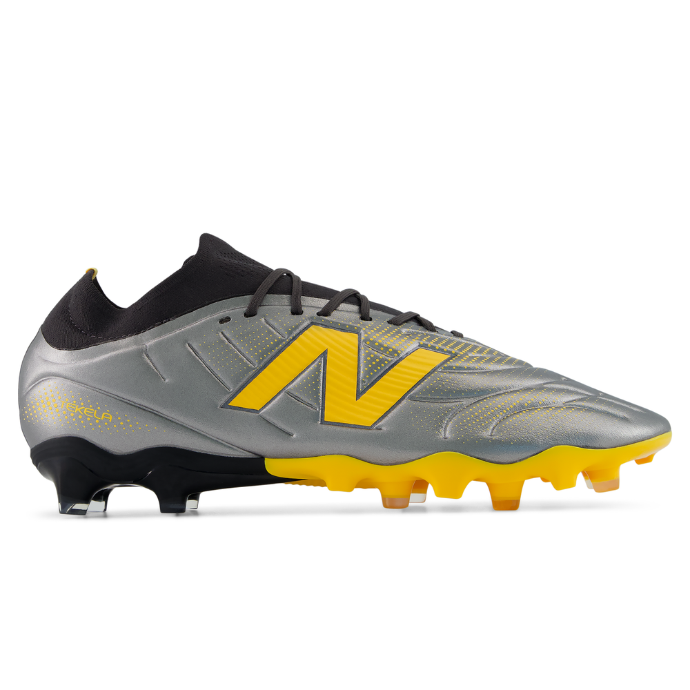 Pánske kopačky New Balance TEKELA TEAM FG V5 UT3FL1SW – striebro