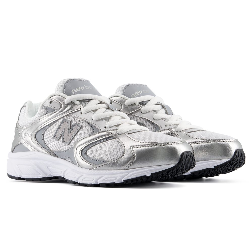 Detské topánky New Balance G4081NJ – striebro