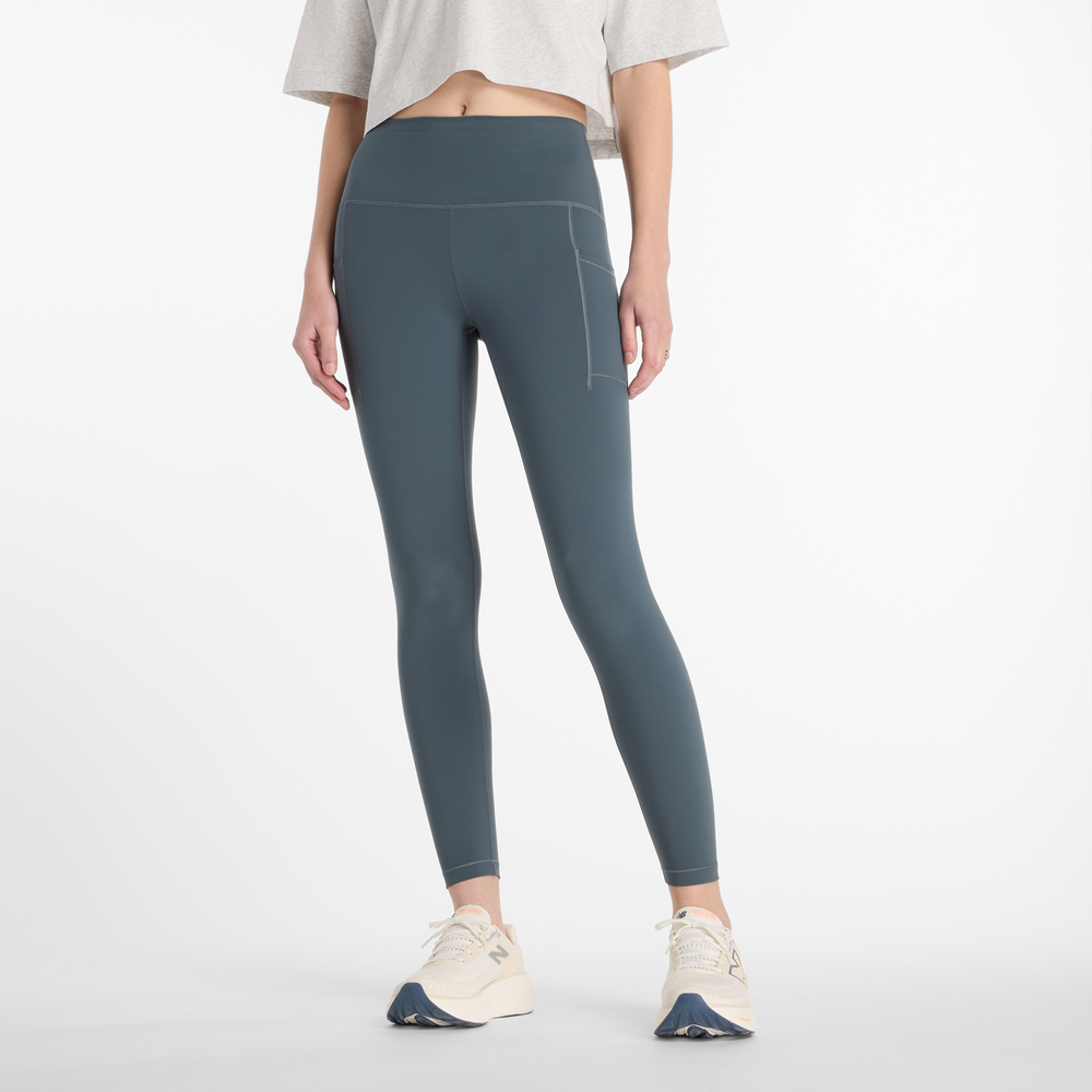 Dámske legíny New Balance WP51268GT – sivé