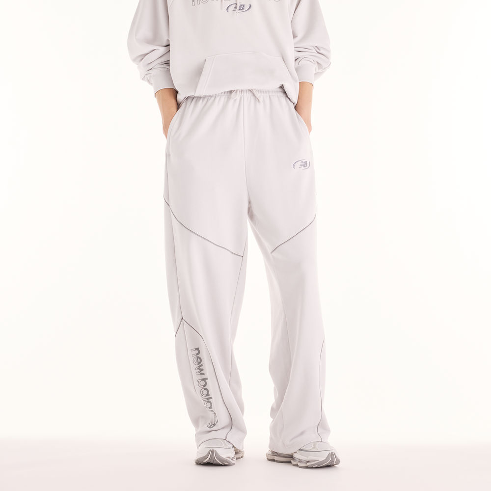 Pánske nohavice New Balance MB62053FGYM – sivé