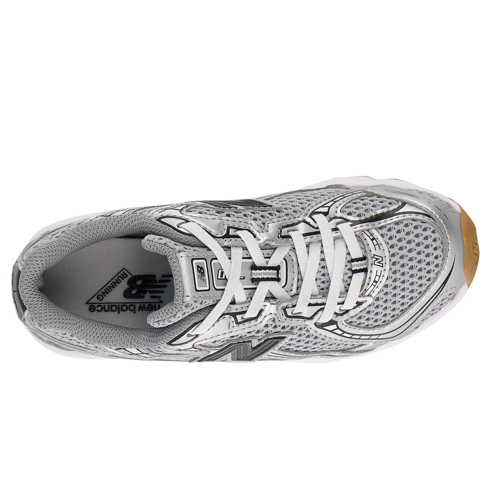 Detské topánky New Balance PZ740GB – sivé