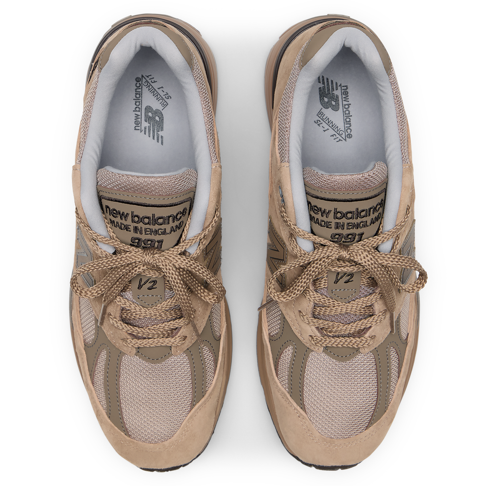 Unisex topánky New Balance U991WL2 – béžové