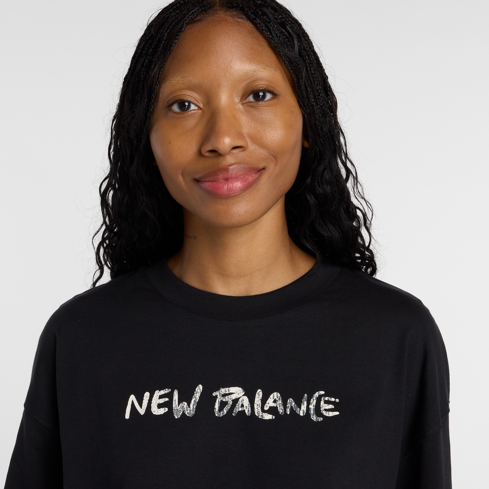 Dámske tričko New Balance WT61M1JBBK – čierné