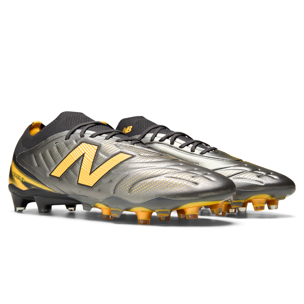 Pánske kopačky New Balance TEKELA ELITE FG V5 UT1FL1E3 – striebro