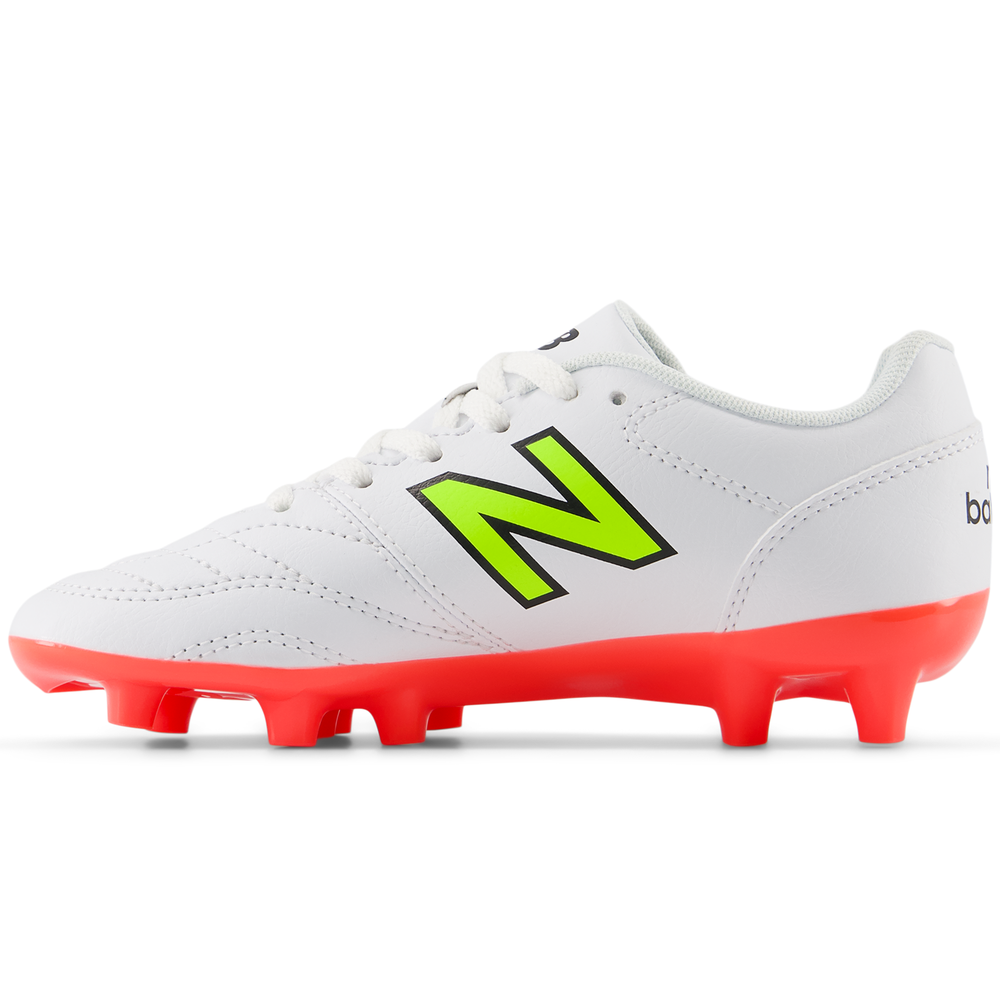 Detské futbalové topánky New Balance 442 ACADEMY JNR FG V2 JS43FIB2 – biele