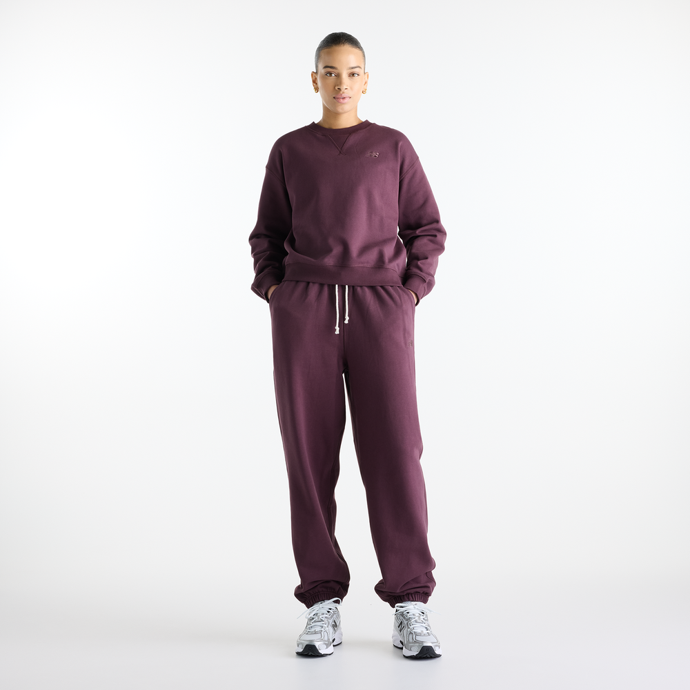 Dámska mikina New Balance Athletics – fialové