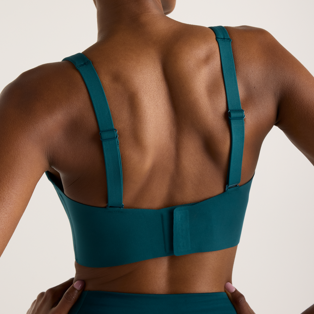 Športová podprsenka New Balance WB51052AAV – zelené