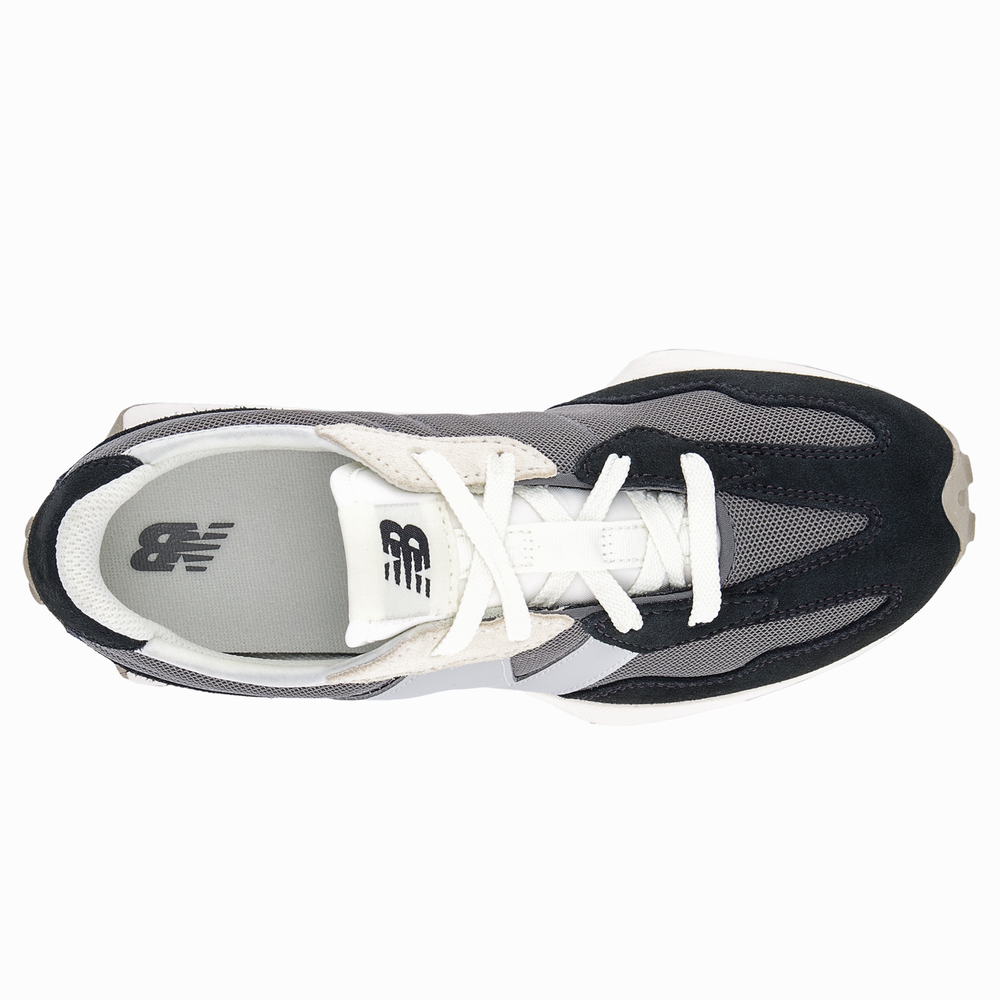 Detské topánky New Balance GS327LG – sivé