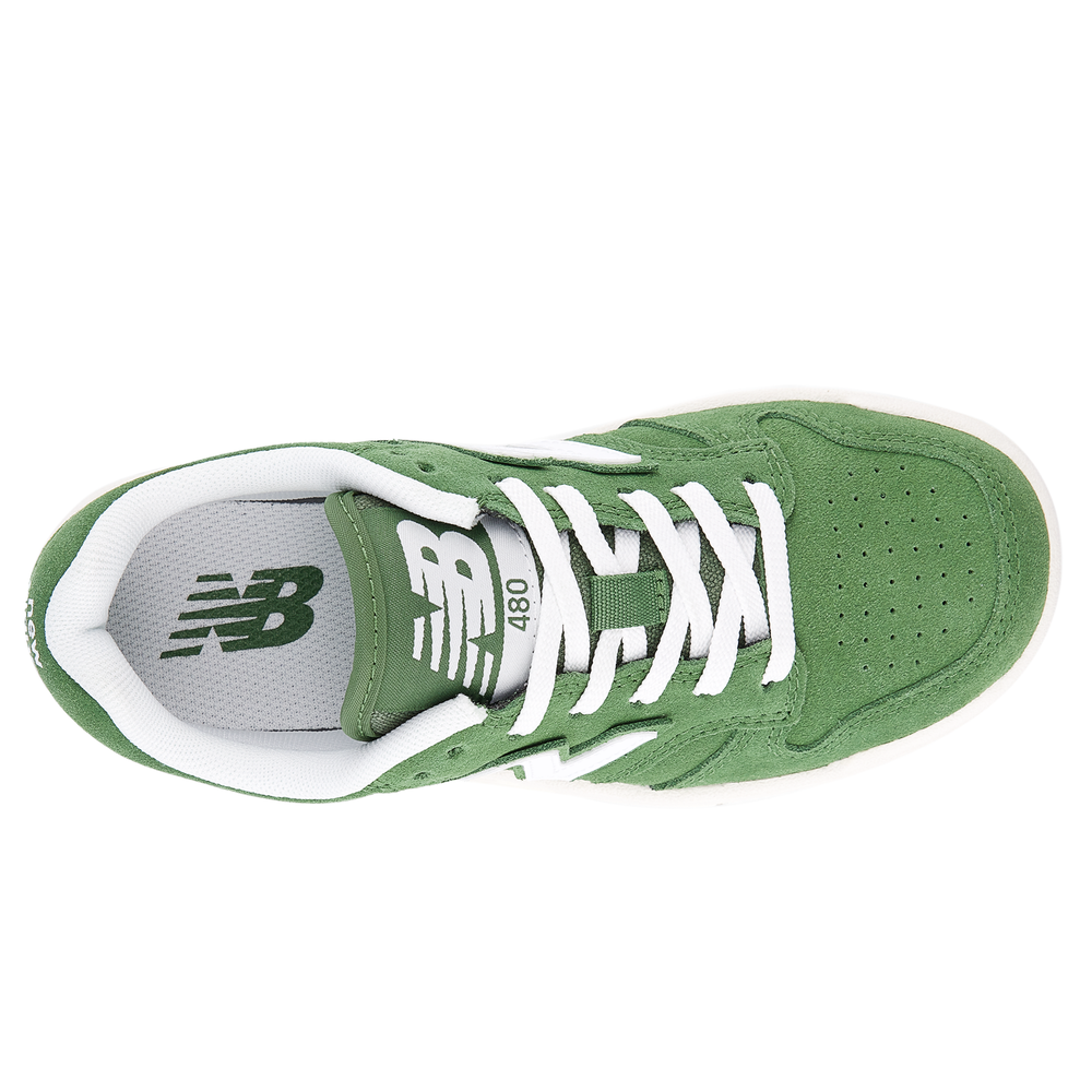 Detské topánky New Balance PSB480SA – zelené