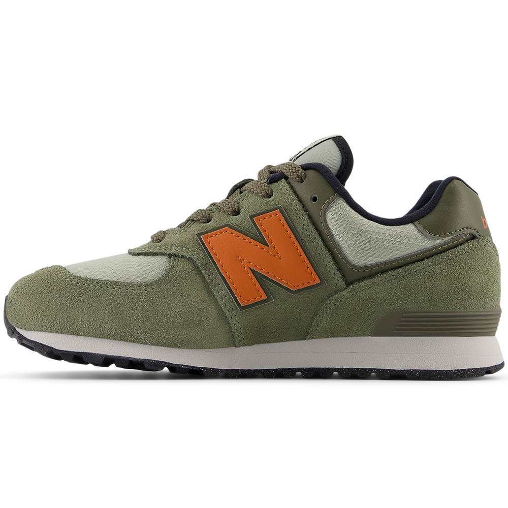 Detské topánky New Balance GC574SOF – zelené