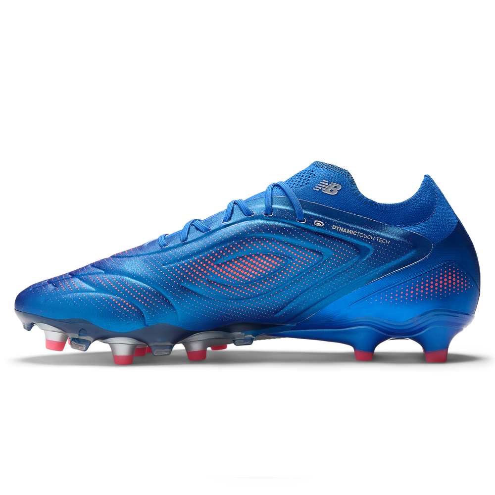 Pánske kopačky New Balance TEKELA ELITE FG V5 ST1FLMP5 – modré
