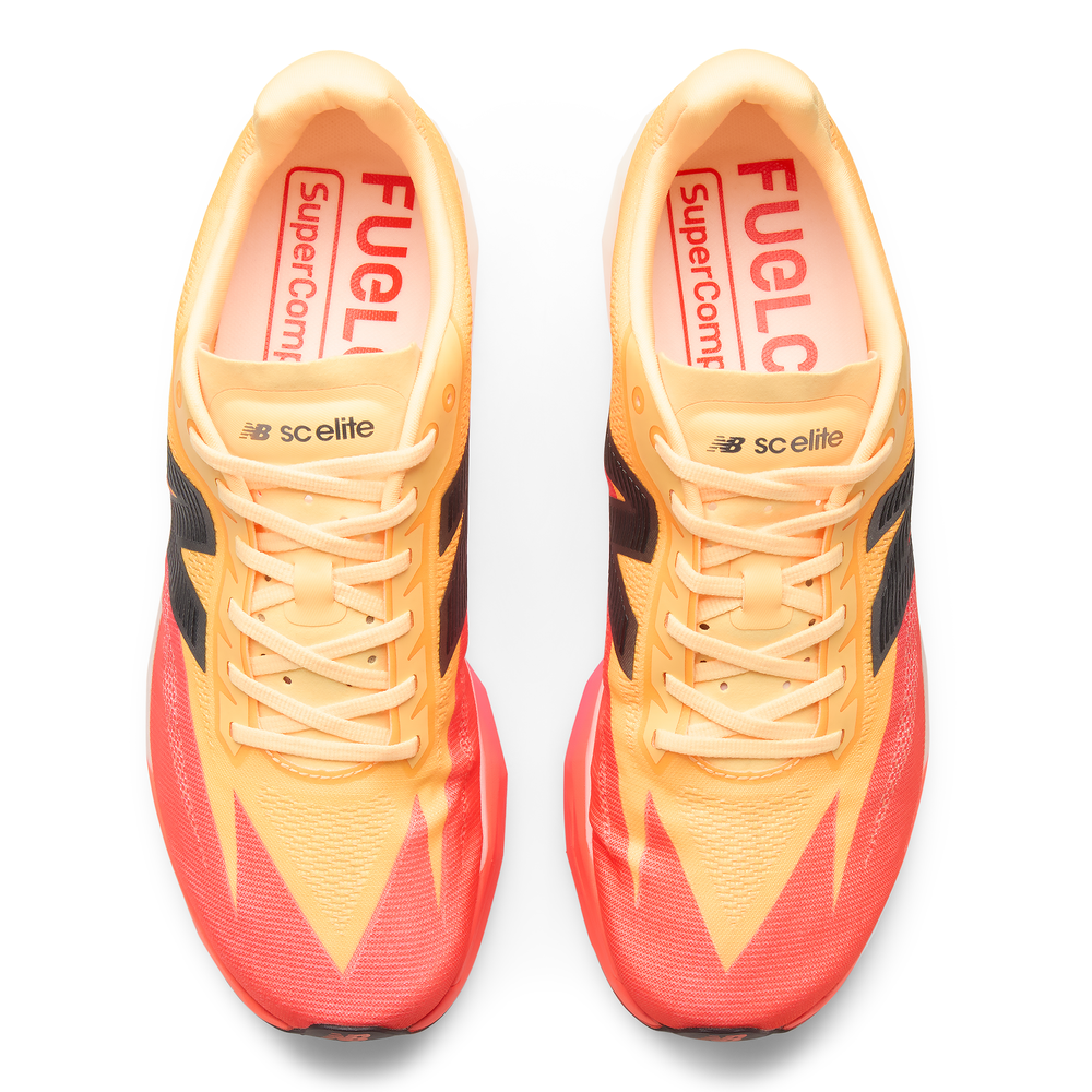 Topánky na behanie New Balance FuelCell SC Elite V5 MRCEL3UD – oranžová