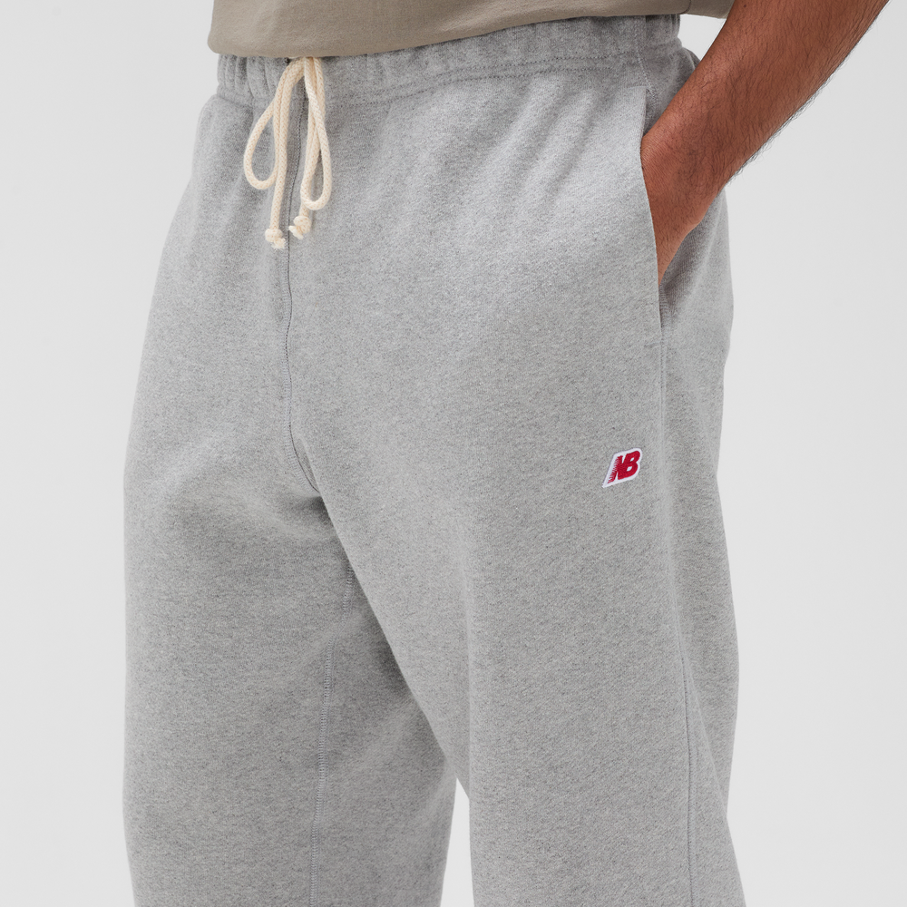 Pánske nohavice New Balance MADE in USA MP43547AG – sivé