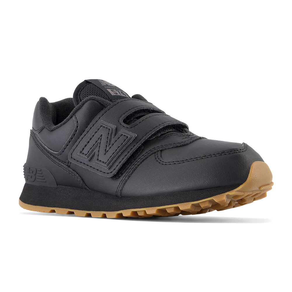 Detské topánky New Balance PV574NBB – čierne
