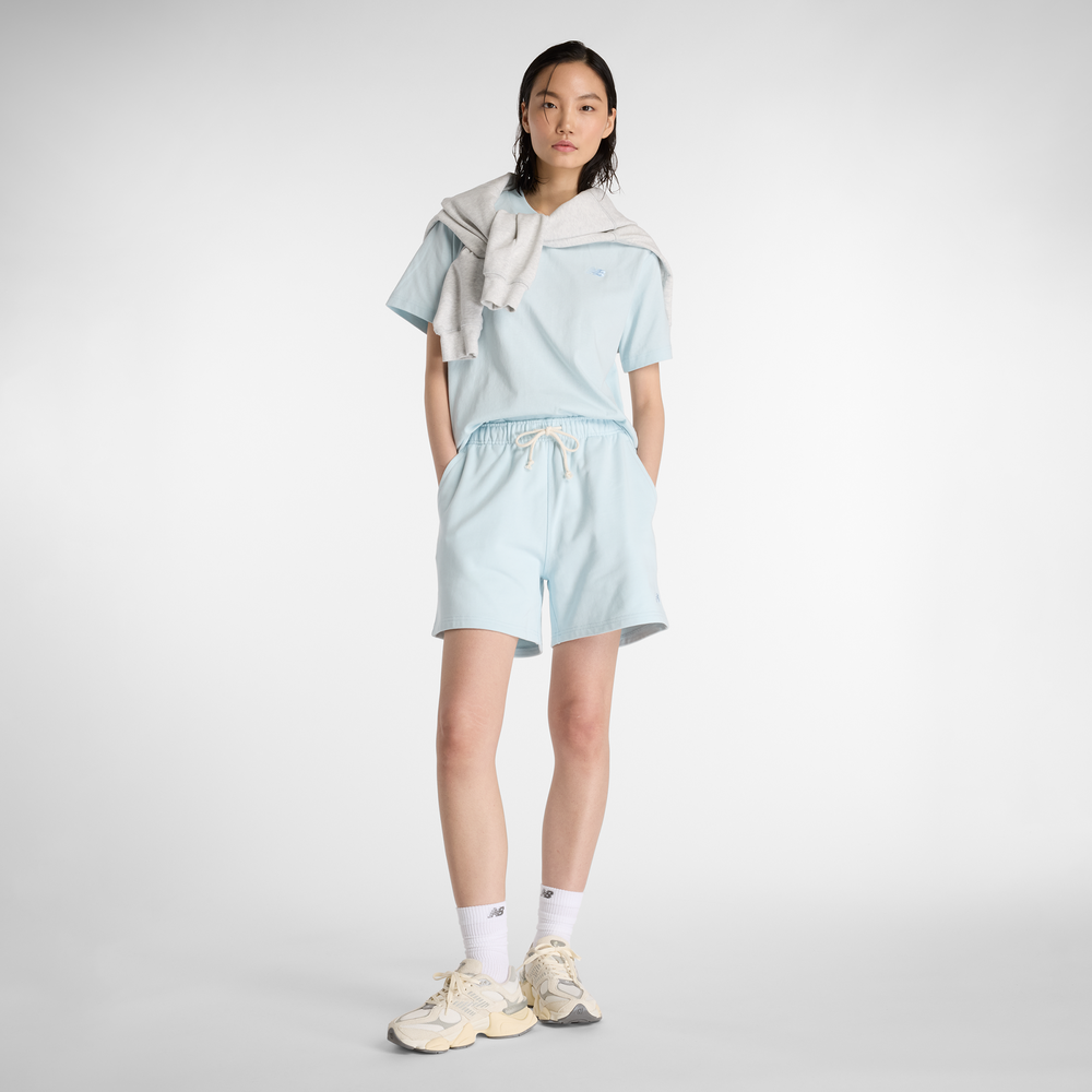 Dámske šortky New Balance WS41508FRL – modré