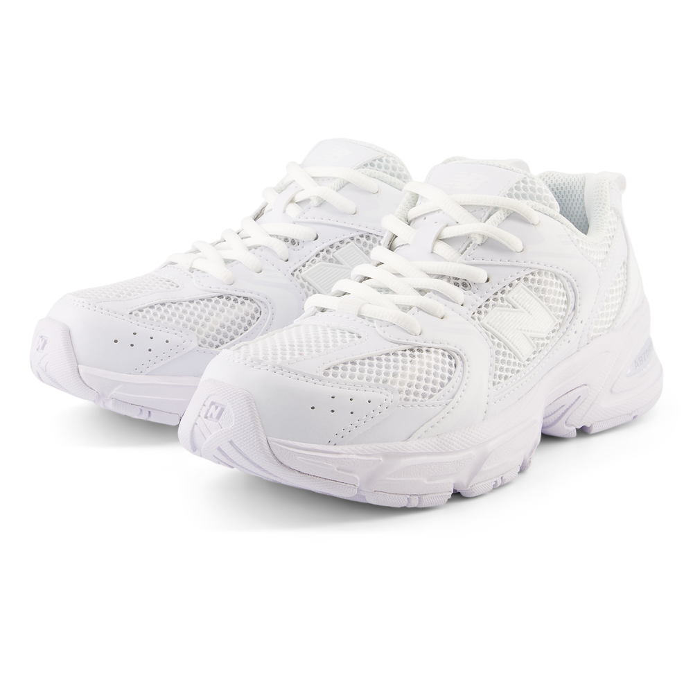 Detské topánky New Balance GR530PA – biele