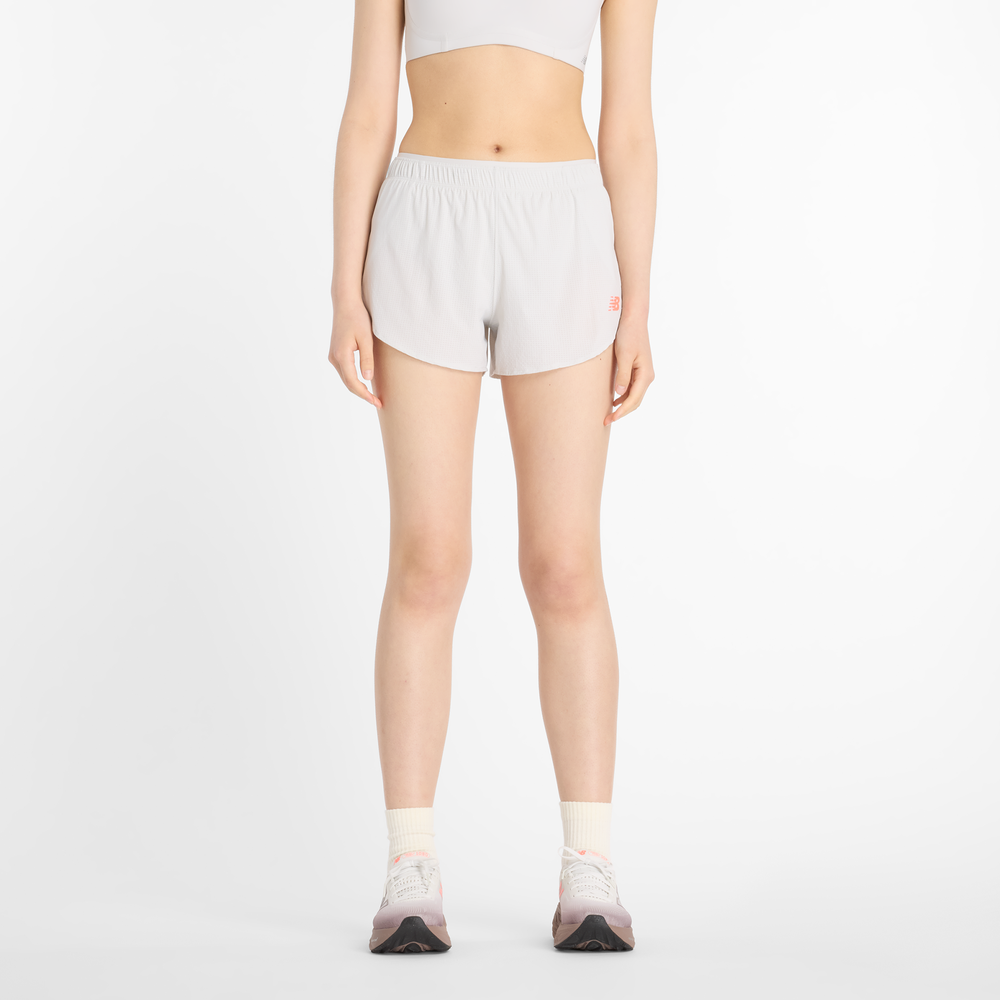 Dámske šortky New Balance WS51288GYM – sivé