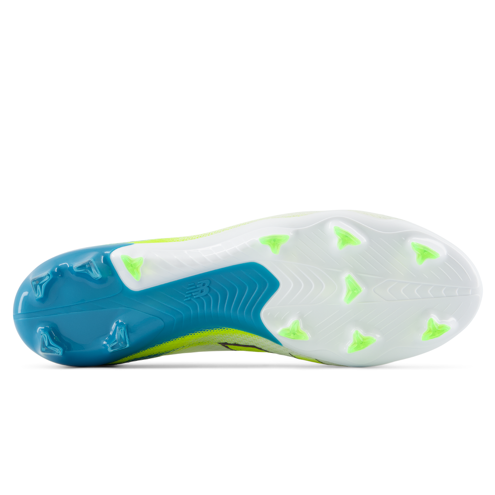 Pánske kopačky New Balance FURON PRO FG V9 UF2F2D2 – biele