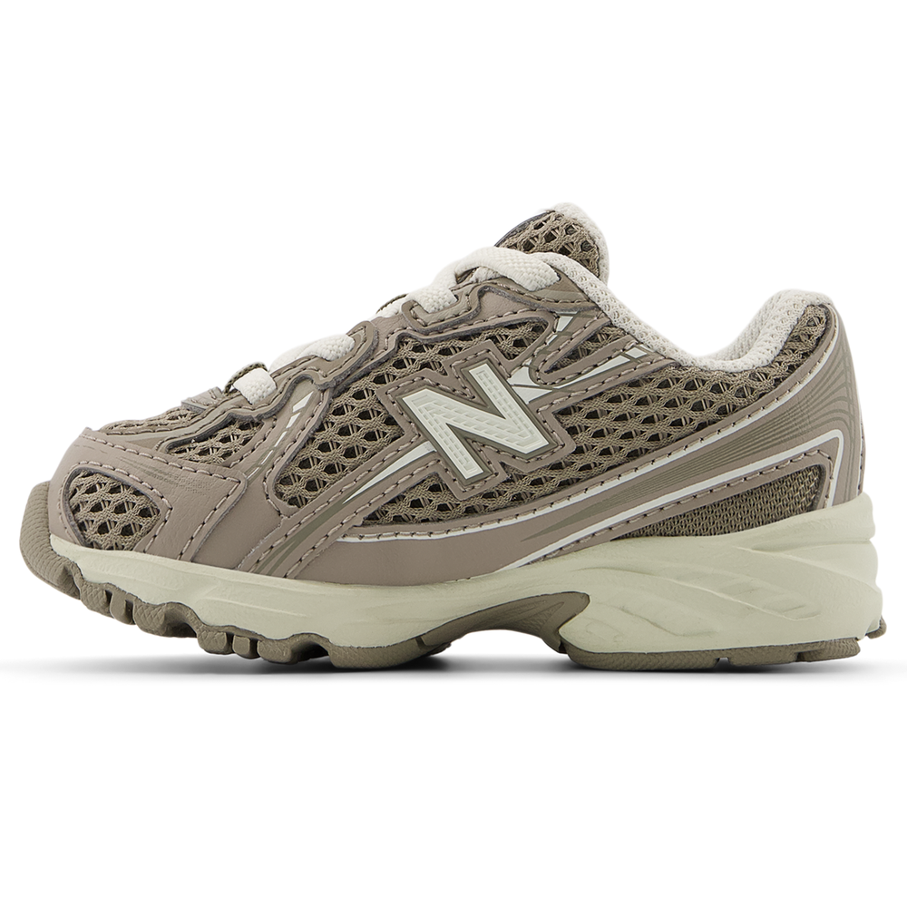 Detské topánky New Balance IZ740SA – hnedá