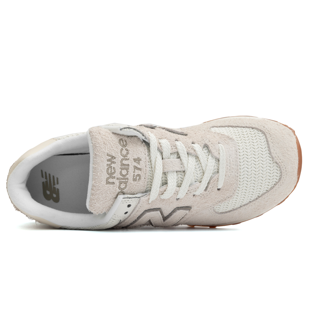 Dámske topánky New Balance WL574BEM – béžové