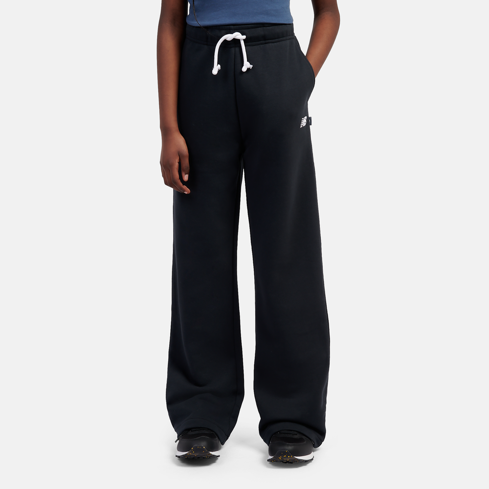 Detské nohavice New Balance LAKG0216BK – čierné