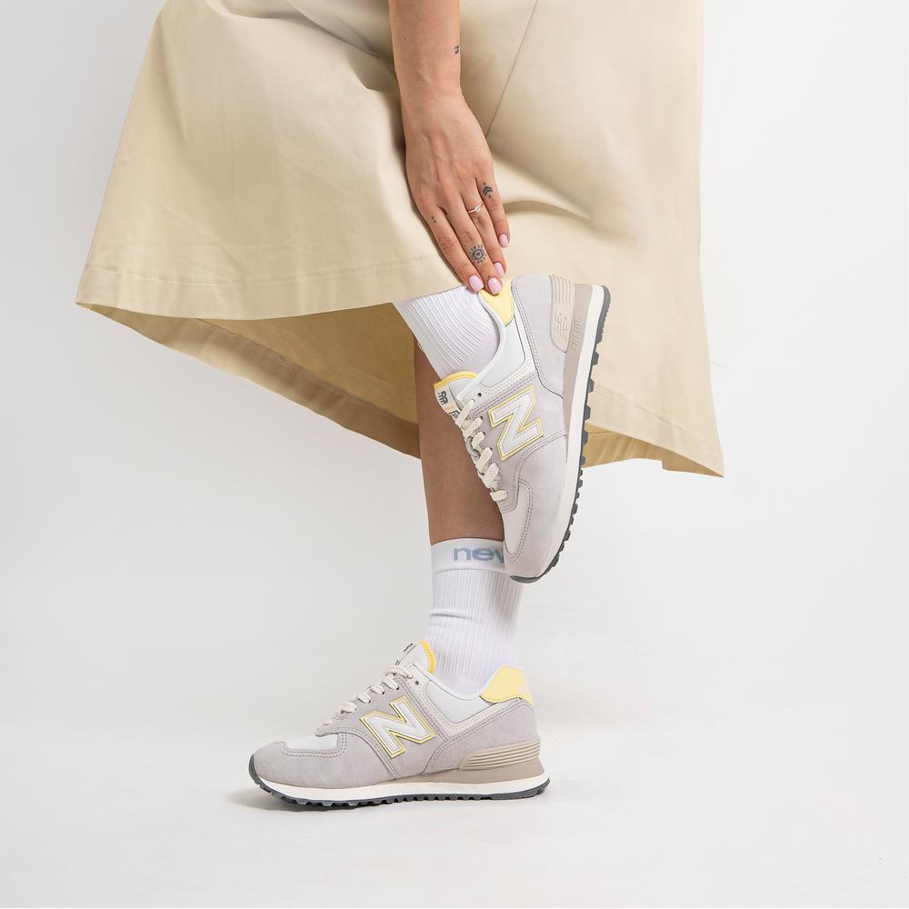 Dámske topánky New Balance WL574QD – sivé