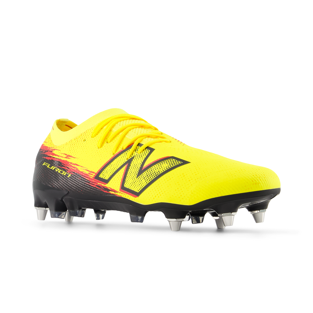 Pánske kopačky New Balance FURON ELITE SG V8 UF1S93W – žlté