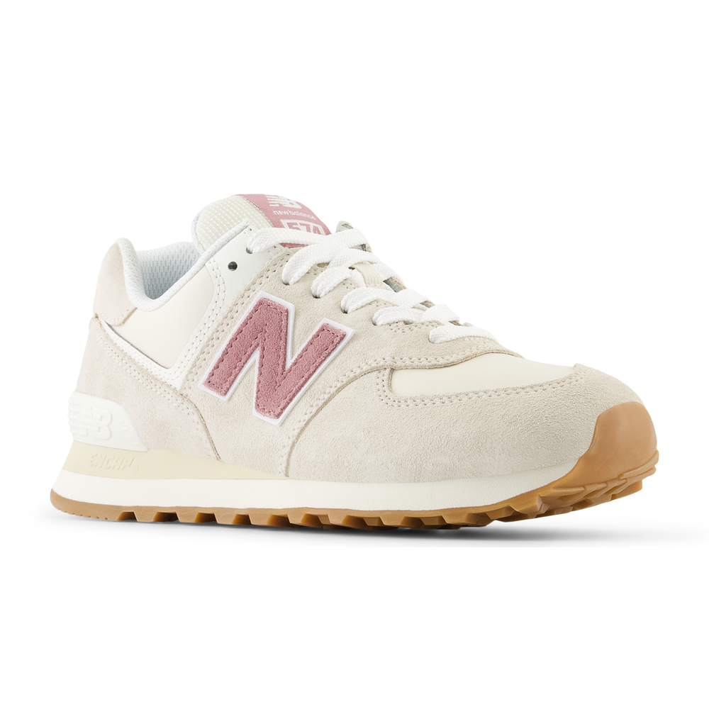 Dámske topánky New Balance WL574QC2 – béžové