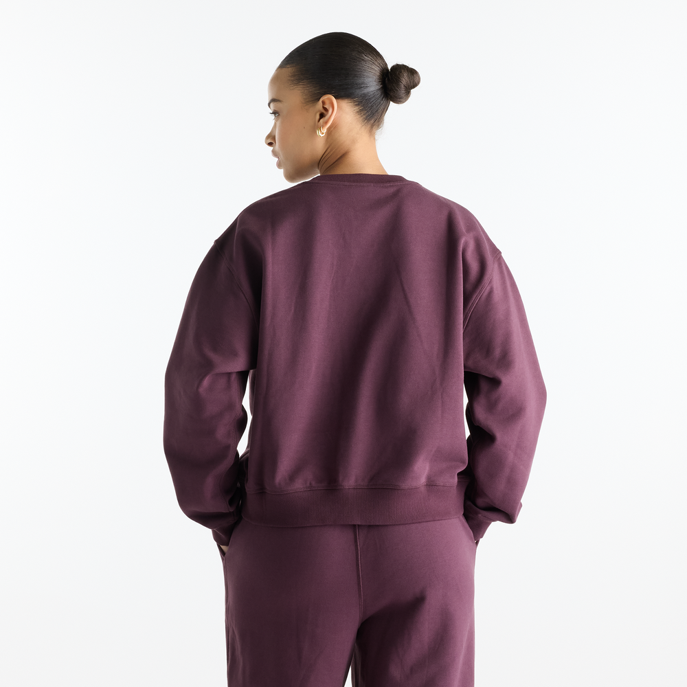 Dámska mikina New Balance Athletics – fialové
