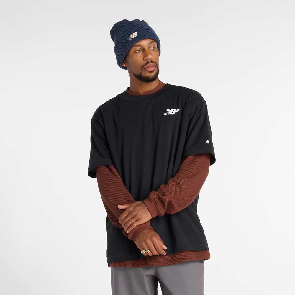 Pánske tričko New Balance Numeric MT53706BK – čierné