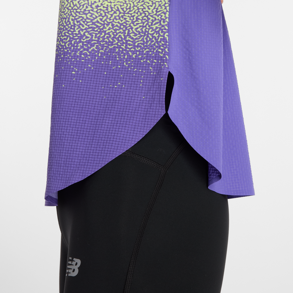 Dámske tričko New Balance WT61Y1YIEPU – fialové