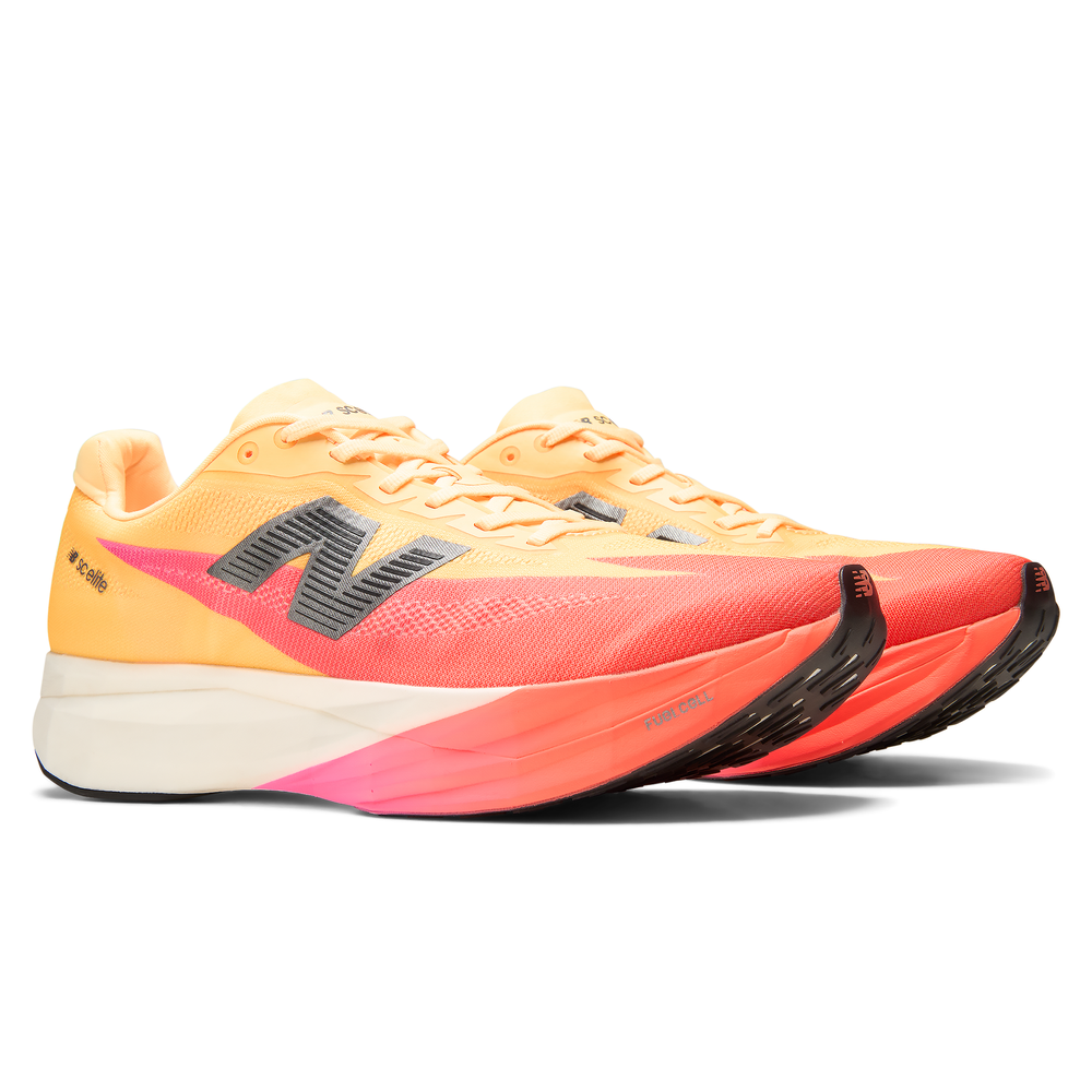 Topánky na behanie New Balance FuelCell SC Elite V5 MRCEL3UD – oranžová