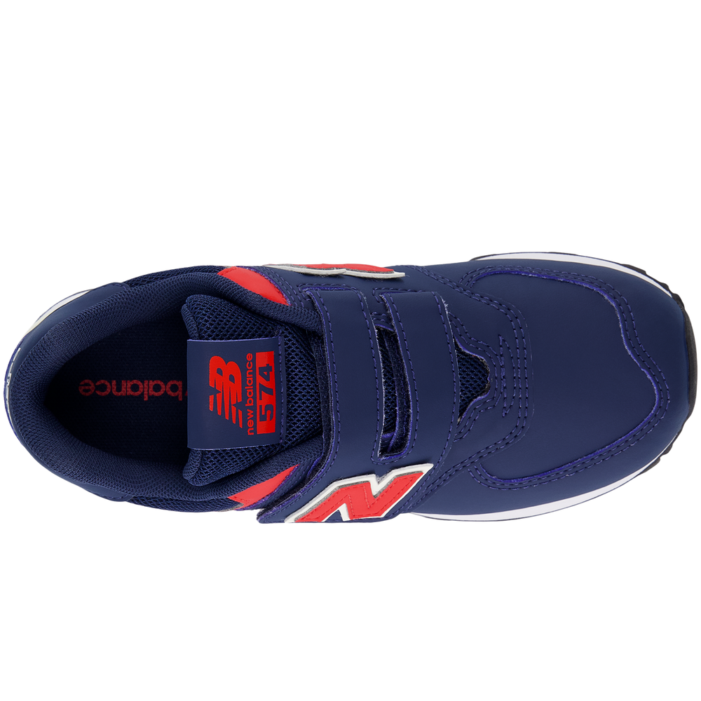 Detské topánky New Balance PV574KIK – tmavomodrá