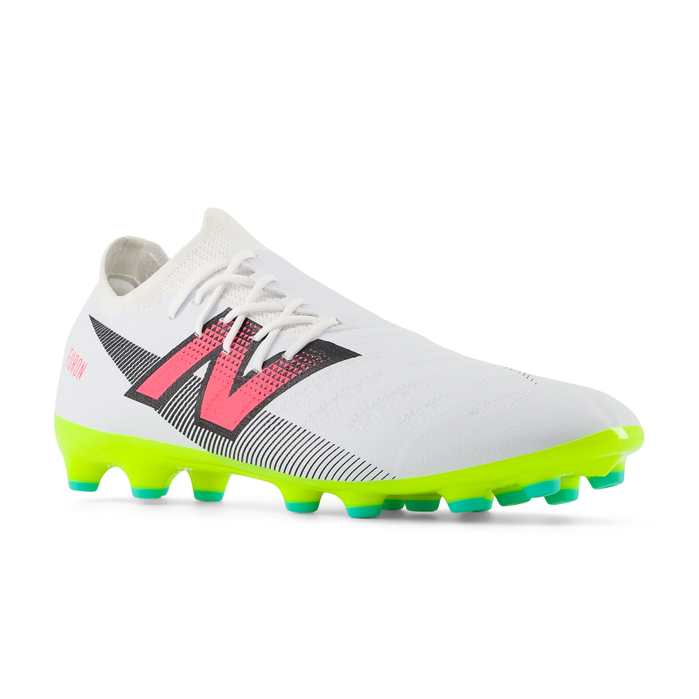 Pánske kopačky New Balance FURON DESTROY AG V7+ SF2AH75 – biele