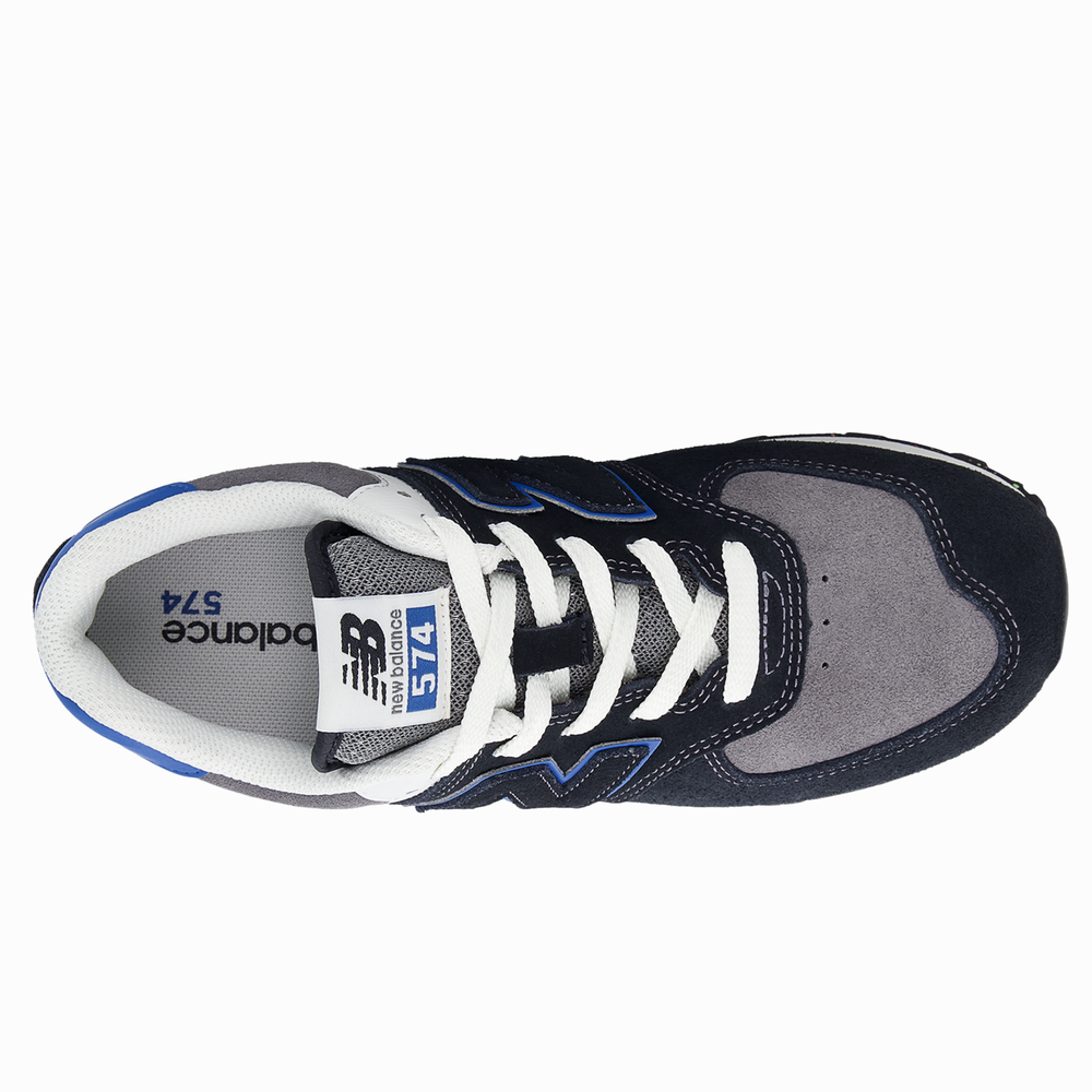 Detské topánky New Balance GC574QRB – čierné