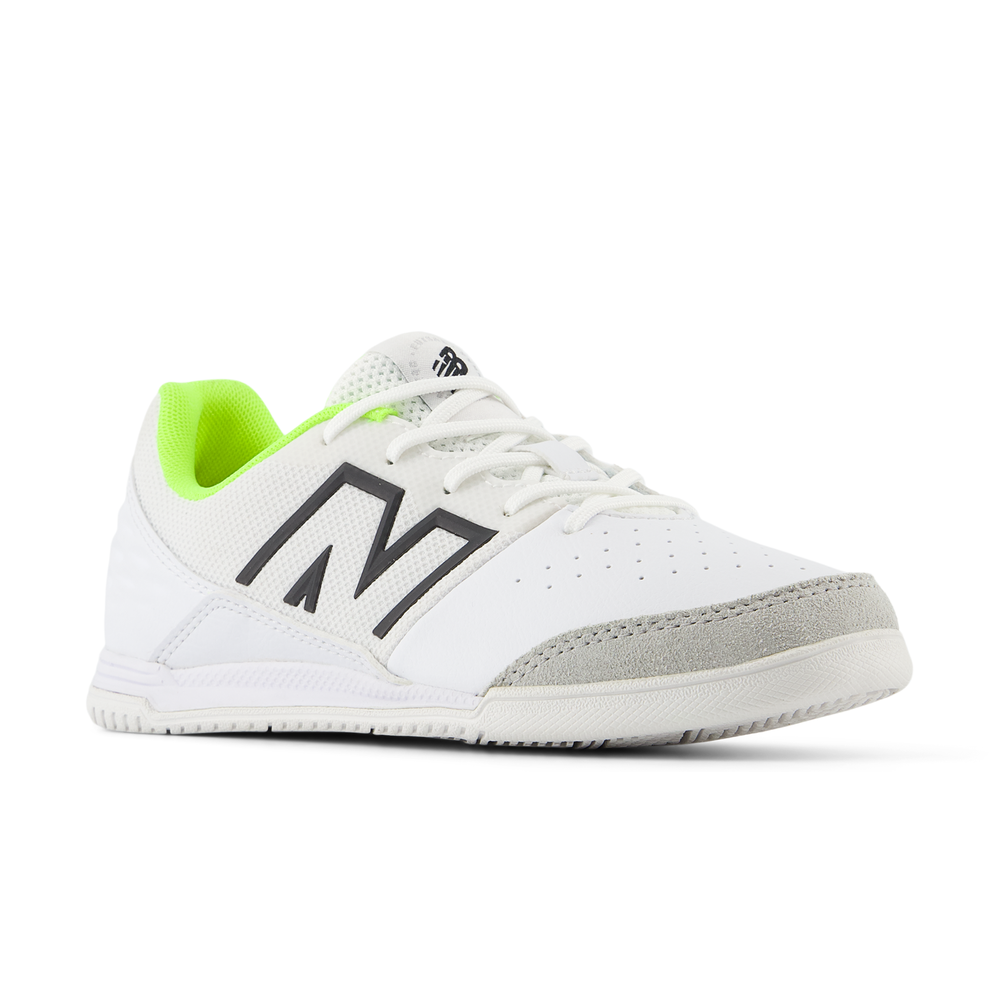 Detské halovky New Balance AUDAZO V6 COMMAND IN JNR SJA2IWH6 – biele