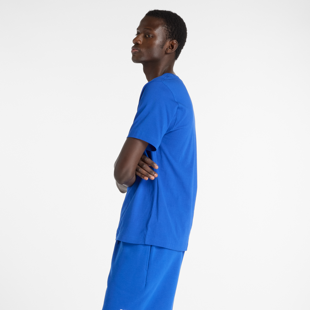 Pánske tričko New Balance MT41502BUM – modré