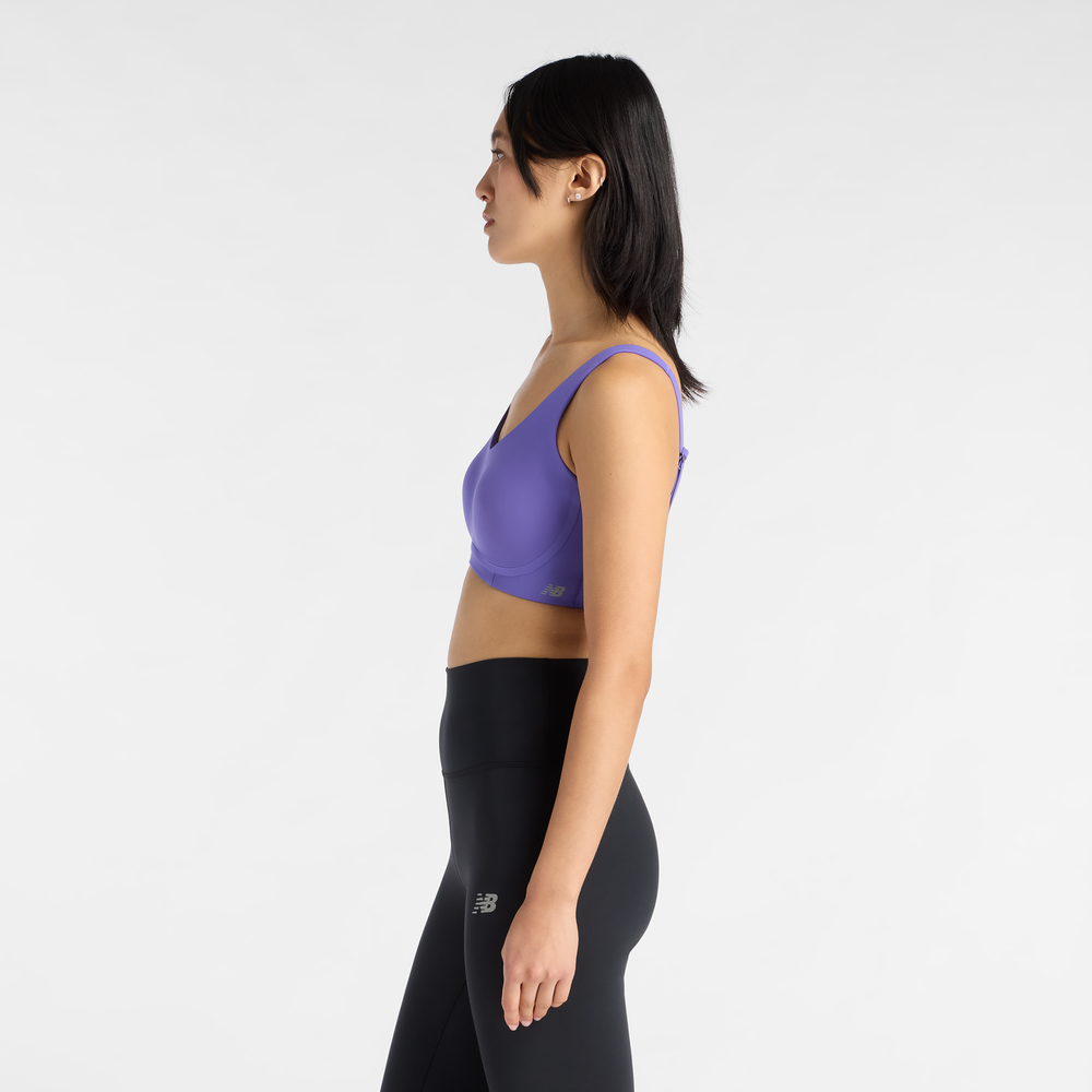 Športová podprsenka New Balance WB51052EPU – fialové