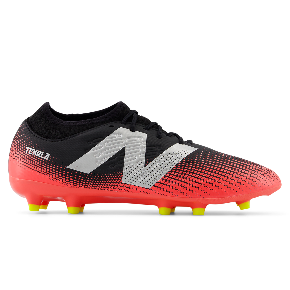 Pánske kopačky New Balance TEKELA MAGIQUE FG V4+ ST3FR45 – červené