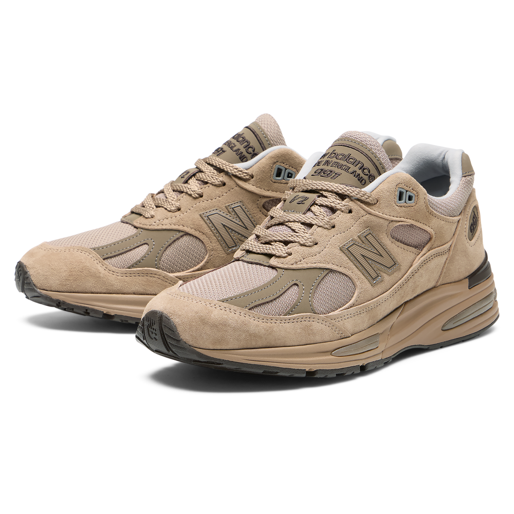 Unisex topánky New Balance U991WL2 – béžové