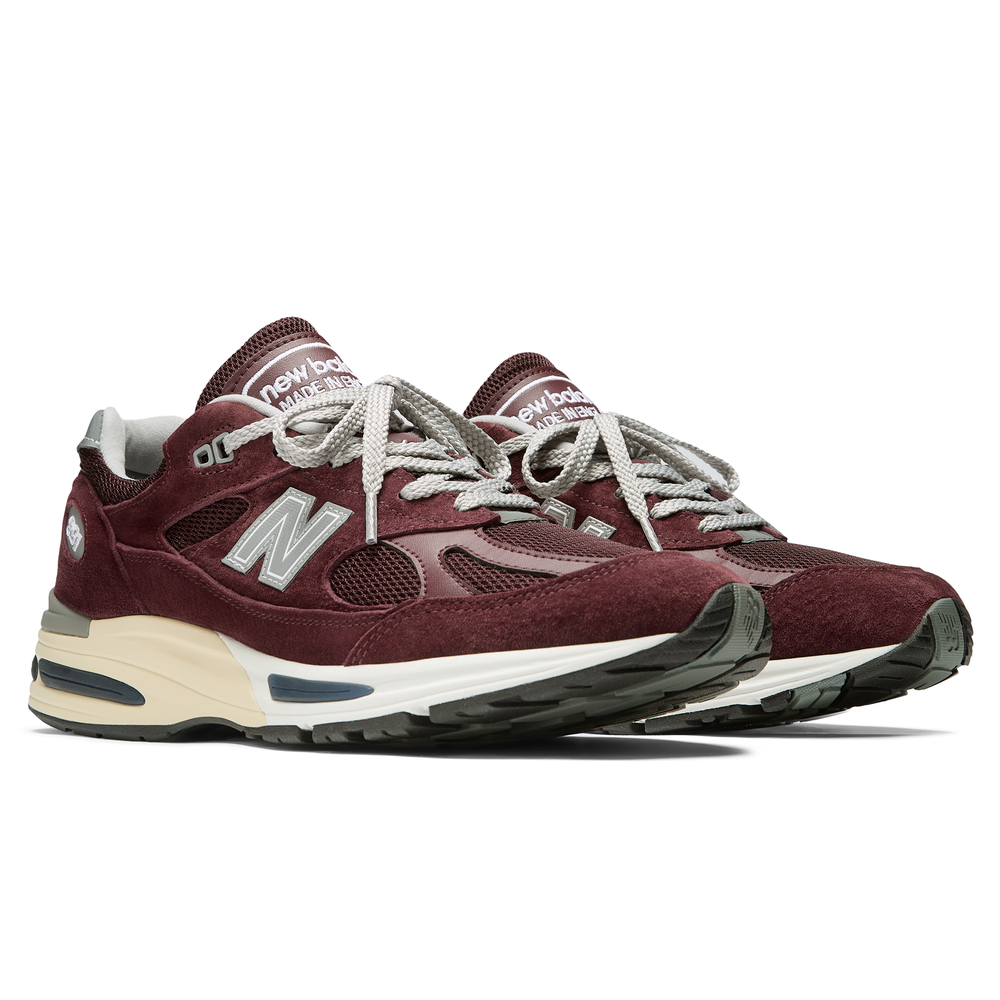 Unisex topánky New Balance U991AU2 – bordová