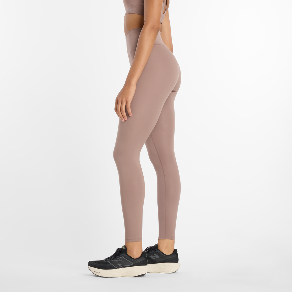 Dámske legíny New Balance WP51126EAS – béžové