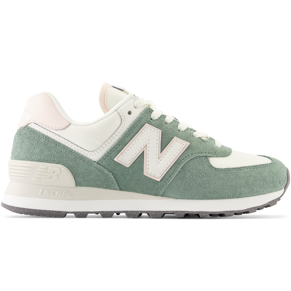 Dámske topánky New Balance WL574AJ2 – zelené