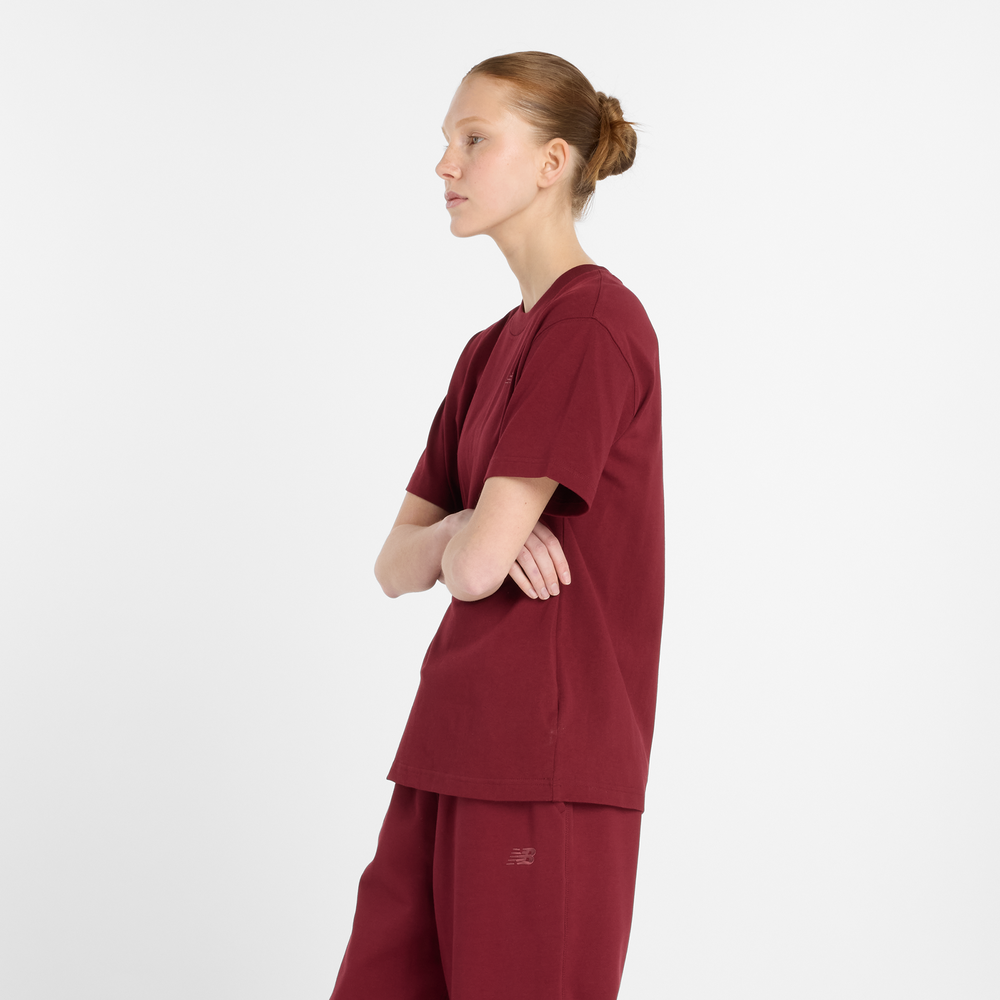 Dámske tričko New Balance WT41501MHB – bordová
