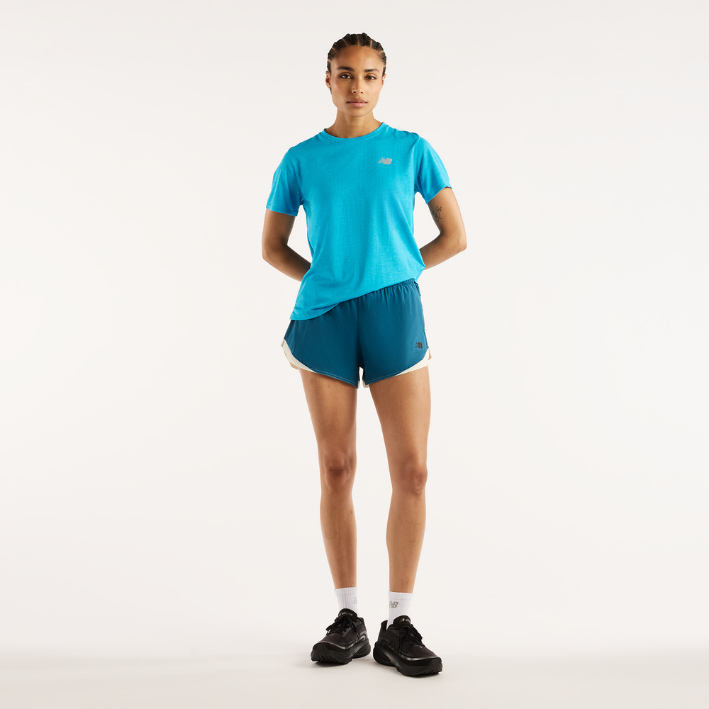 Dámske šortky New Balance RC Essential – modré