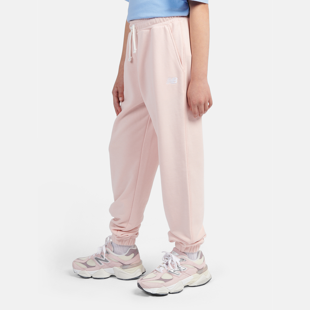 Detské nohavice New Balance LAKG0058PIE – ružové