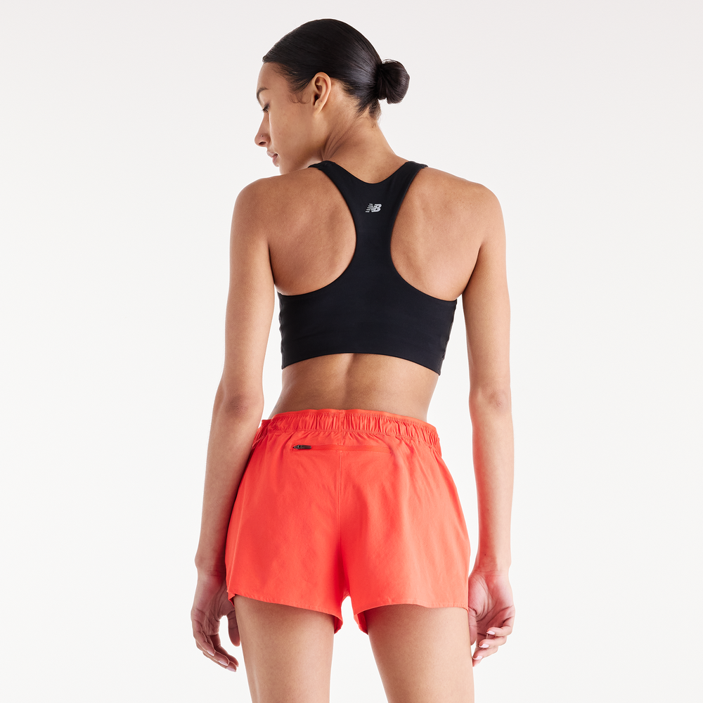 Dámske šortky New Balance RC – oranžová