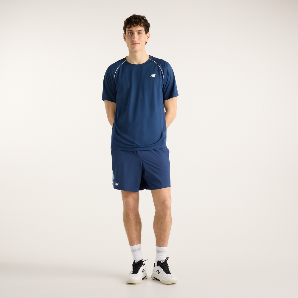 Pánske šortky New Balance Tournament – tmavomodrá